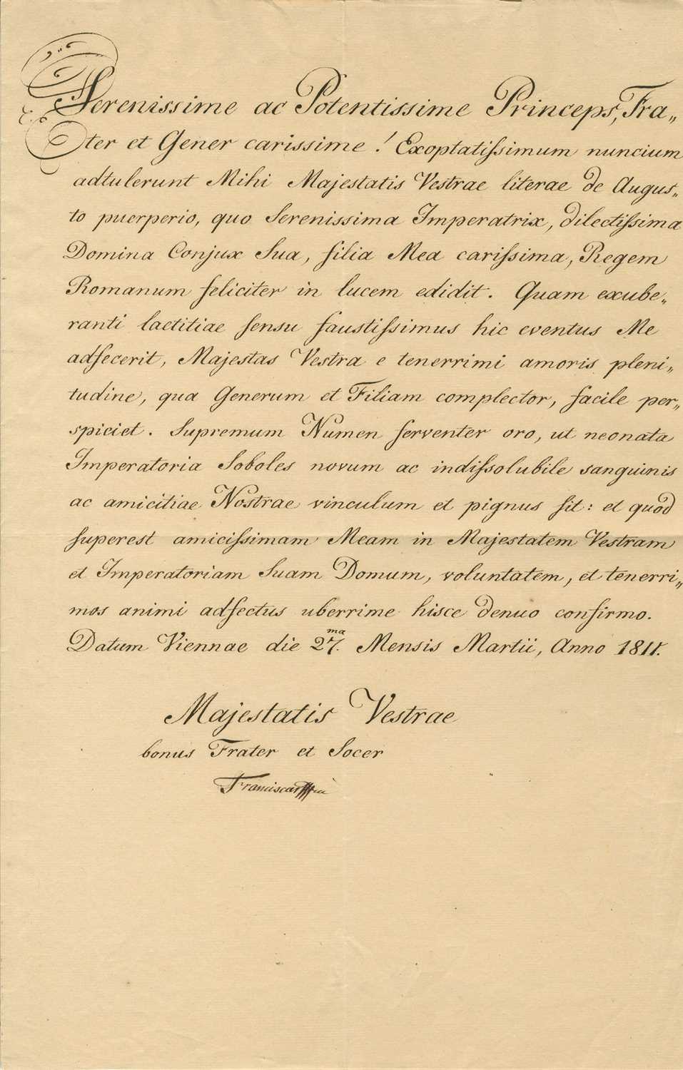 Lot 1233 - FRANCIS II: (1768-1835)