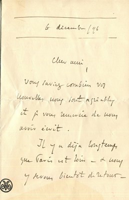 Lot 744 - MASSENET JULES: (1842-1912)