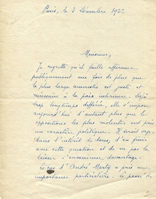 Lot 1118 - LANGEVIN PAUL: (1872-1946)