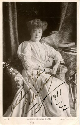 Lot 812 - PATTI ADELINA: (1843-1919)