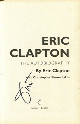 Lot 568 - CLAPTON ERIC: (1945- )