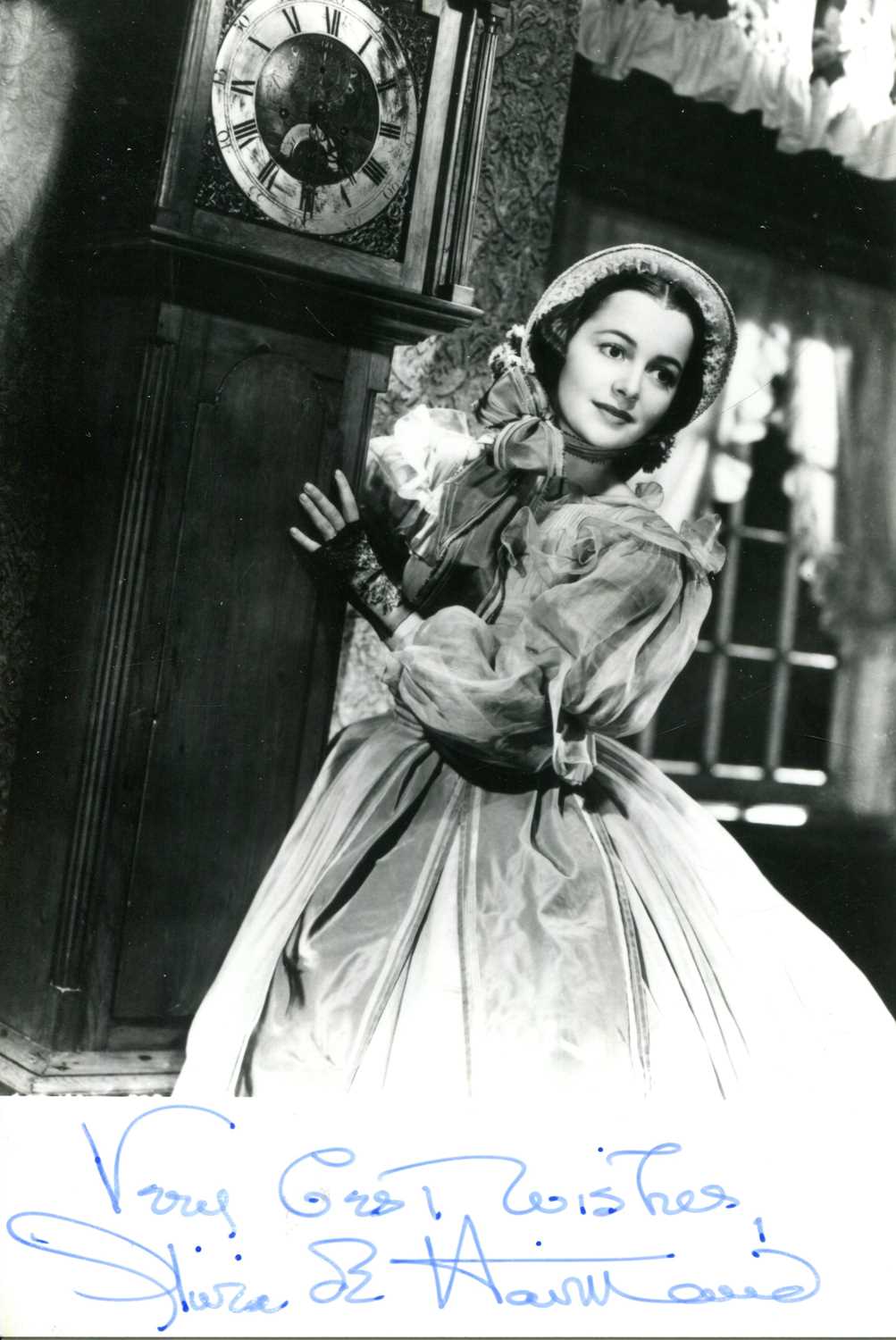 Lot 64 - DE HAVILLAND OLIVIA: (1916-2020) (x2)