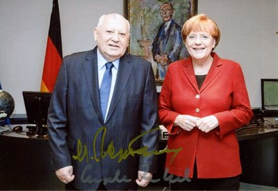 Lot 1291 - GORBACHEV & MERKEL