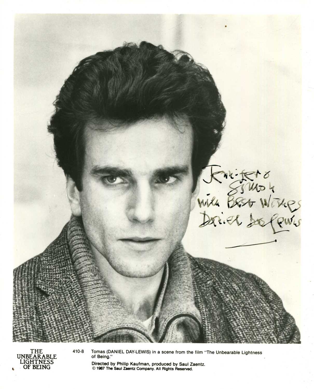 Lot 45 - DAY-LEWIS DANIEL: (1957- )