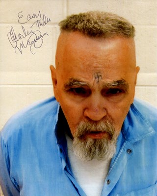 Lot 635 - MANSON CHARLES: (1934-2017)