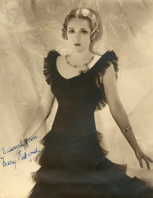 Lot 55 - PICKFORD MARY: (1892-1979)