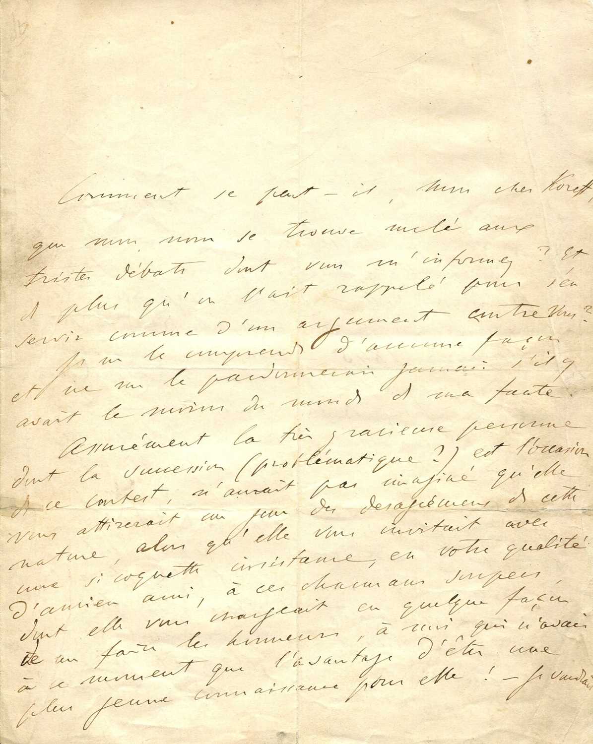 Lot 760 - LISZT FRANZ: (1811-1886)