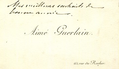 Lot 1083 - GUERLAIN AIME: (1834-1910)