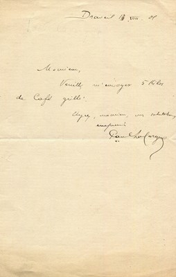 Lot 977 - LAFARGUE PAUL: (1842-1911)