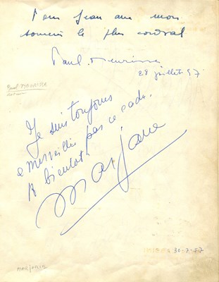 Lot 670 - VISITOR'S BOOK