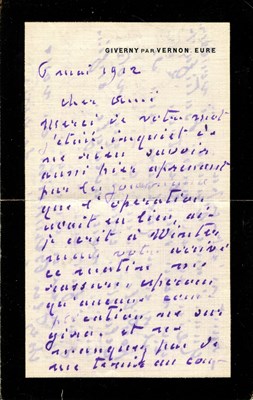 Lot 846 - MONET CLAUDE: (1840-1926)