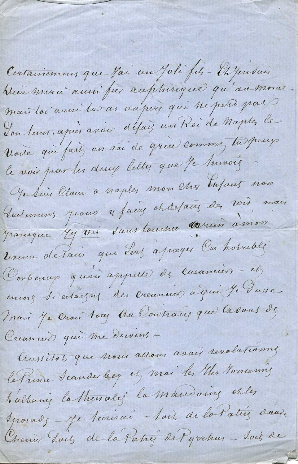 Lot 965 - DUMAS ALEXANDRE: Père (1802-1870)