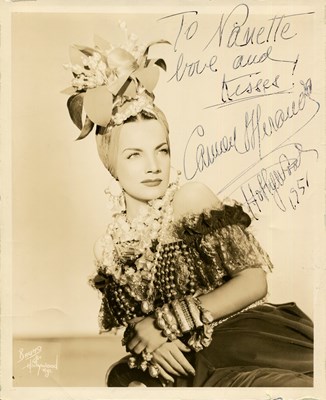 Lot 180 - MIRANDA CARMEN: (1909-1955)