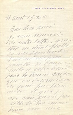 Lot 959 - MONET CLAUDE: (1840-1926)