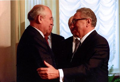 Lot 1184 - KISSINGER HENRY & GORBACHEV MIKHAIL