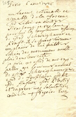 Lot 1258 - GREGOIRE HENRI: (1750-1831)