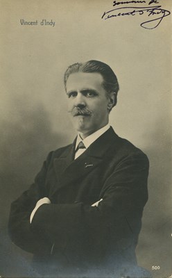 Lot 557 - D'INDY VINCENT: (1851-1931)