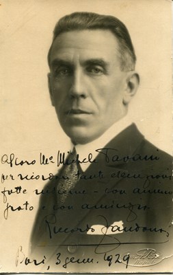 Lot 572 - ZANDONAI RICCARDO: (1883-1944)