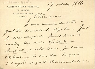 Lot 555 - FAURÉ GABRIEL: (1845-1924)