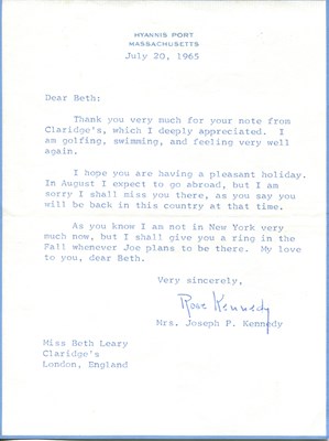 Lot 1702 - KENNEDY ROSE: (1890-1995)