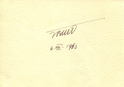 Lot 1666 - TITO JOSIP: (1892-1980)
