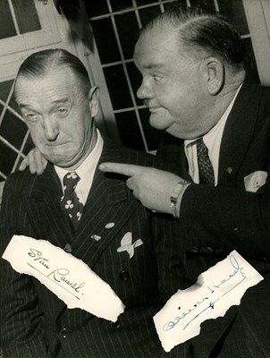 Lot 141 - LAUREL & HARDY