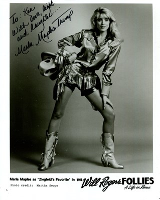 Lot 1331 - MAPLES TRUMP MARLA: (1963- )