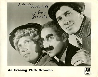 Lot 91 - MARX GROUCHO: (1890-1977)