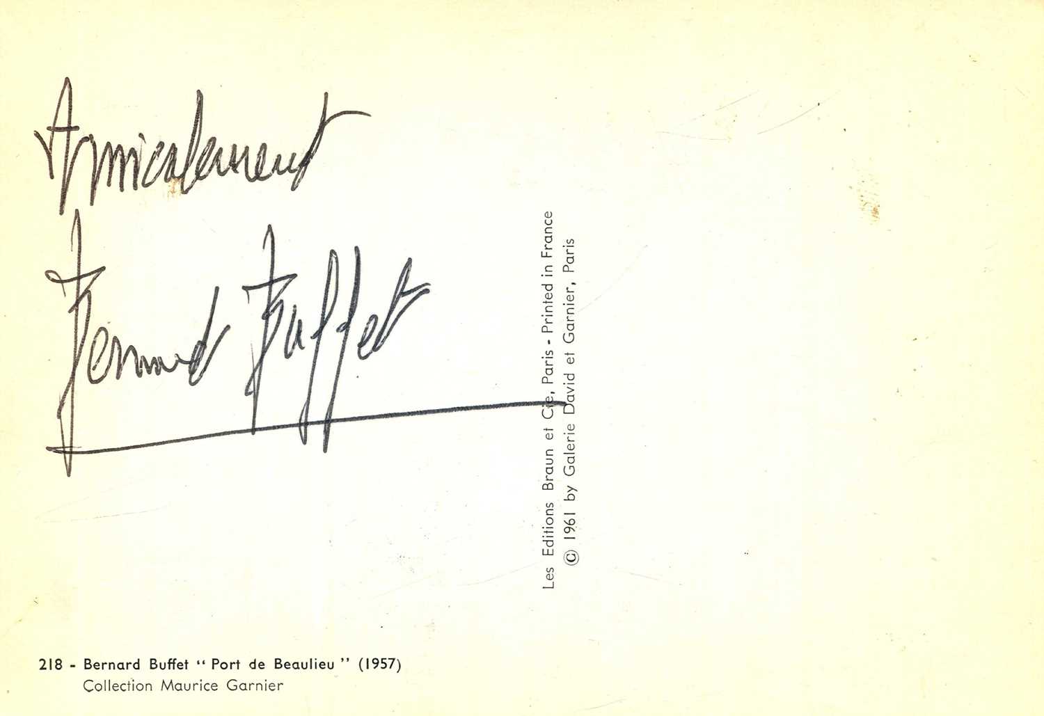 Lot 972 - BUFFET BERNARD: (1928-1999)