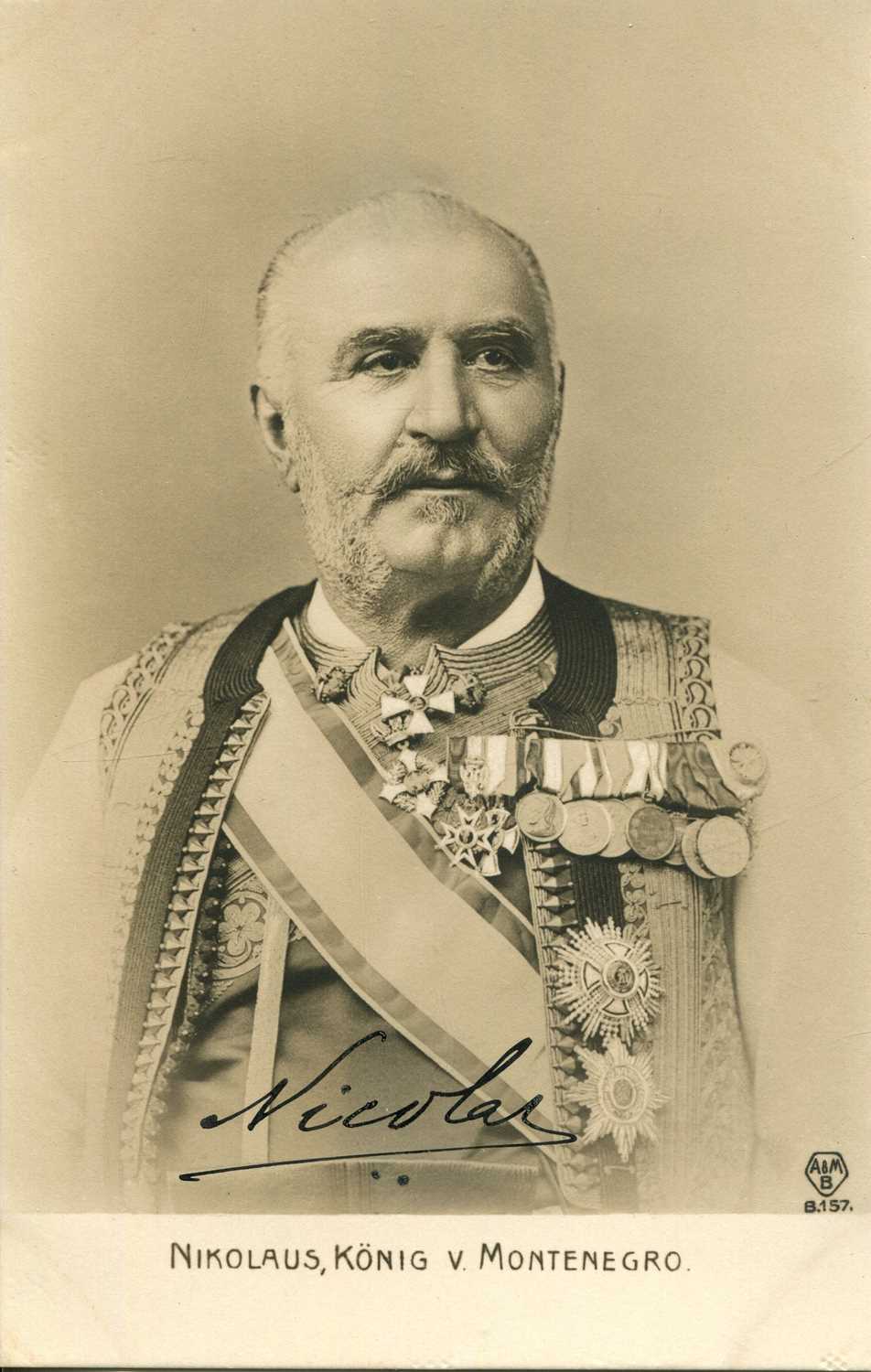 Lot 1583 - NICOLAS I & QUEEN MILENA OF MONTENEGRO