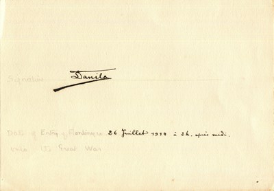 Lot 1584 - DANILO CROWN PRINCE OF MONTENEGRO