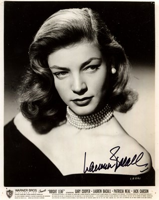 Lot 98 - BACALL LAUREN: (1924-2014)