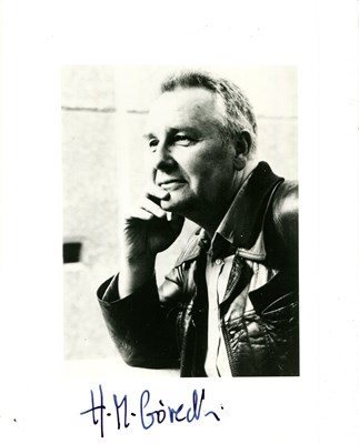 Lot 593 - GORECKI HENRYK: (1933-2010)