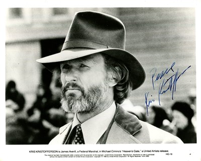 Lot 461 - KRISTOFFERSON KRIS: (1936-2024)