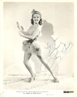 Lot 168 - GRABLE BETTY: (1916-1973)