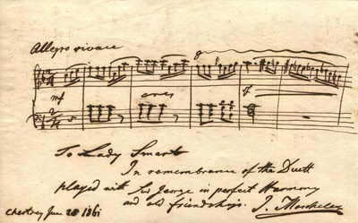 Lot 574 - MOSCHELES IGNAZ: (1794-1870)