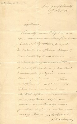 Lot 1386 - DE LESSEPS FERDINAND: (1805-1894)