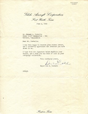 Lot 1444 - GENTILE DOMINIC ´DON´: (1920-1951)