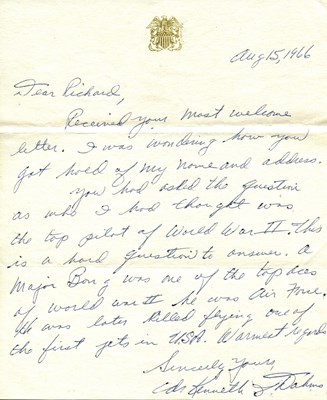 Lot 1448 - AMERICAN ACES: (x12)