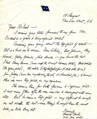 Lot 1449 - AMERICAN ACES: (x12)