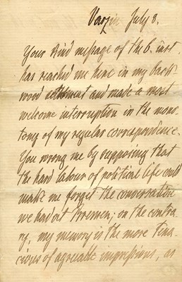 Lot 1646 - BISMARCK OTTO VON: (1815-1898)