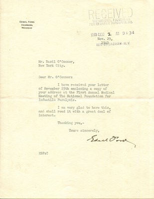 Lot 1298 - FORD EDSEL: (1893-1943)