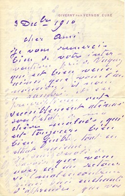 Lot 948 - MONET CLAUDE: (1840-1926)