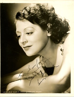 Lot 157 - ULRIC LENORE: (1892-1970)