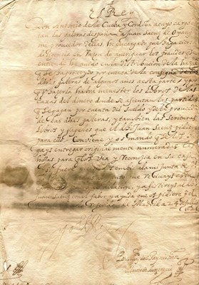 Lot 1550 - PHILIP IV: (1605-1665)