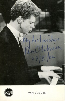 Lot 840 - VAN CLIBURN: (1934-2013)