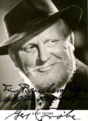 Lot 738 - FROBE GERT: (1913-1988)