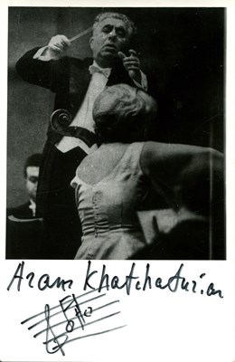 Lot 804 - KHATCHATURIAN ARAM: (1903-1978)