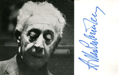Lot 833 - RUBINSTEIN ARTHUR: (1887-1982)