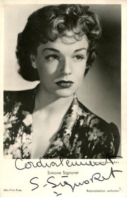 Lot 681 - SIGNORET SIMONE: (1921-1985)
